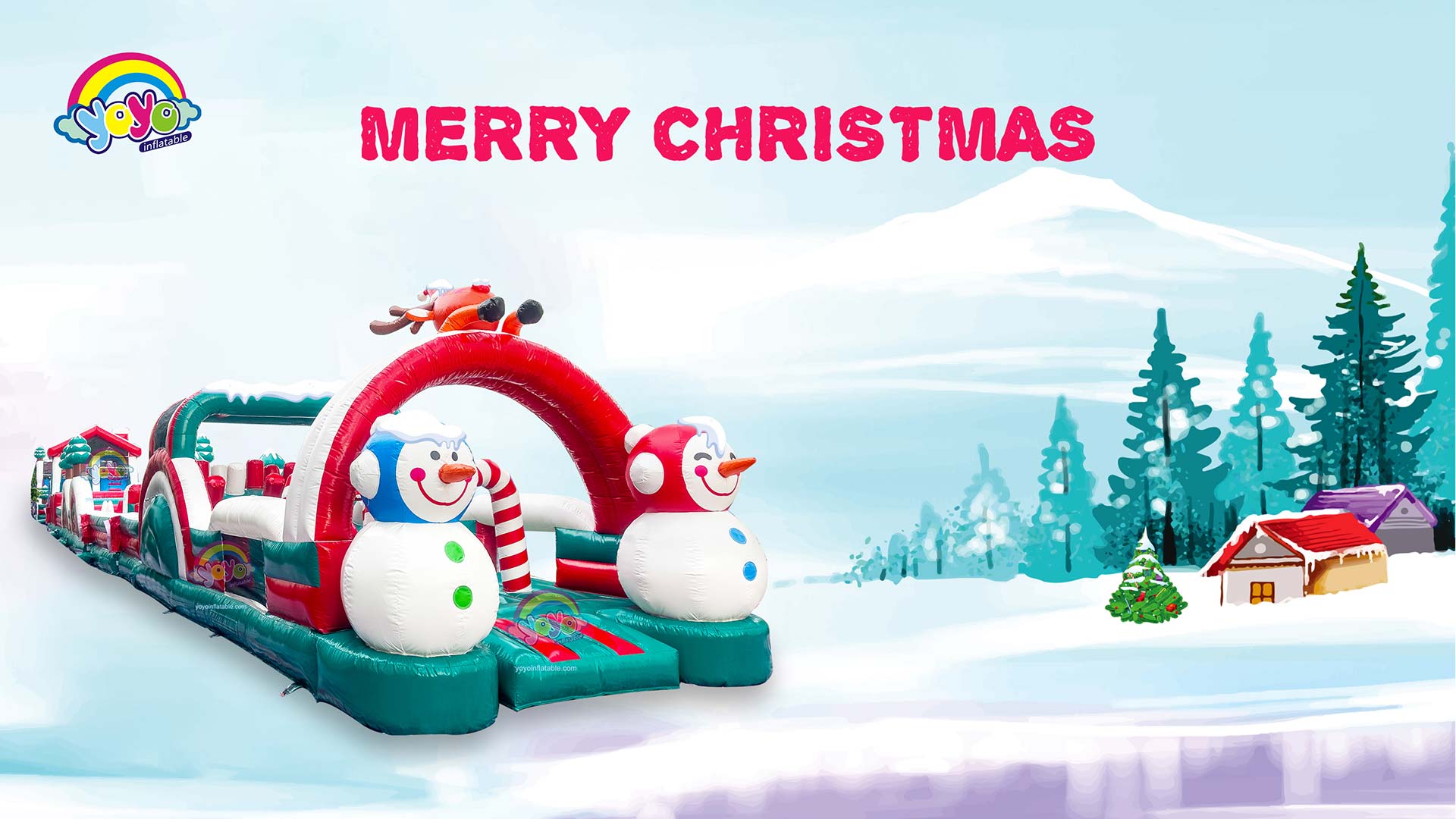 merry Christmas and happy new year - Yoyo Inflatable