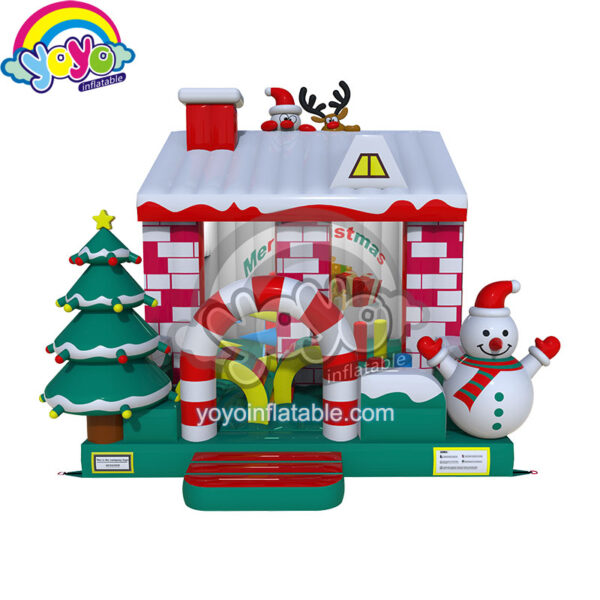 Christmas Inflatable Playground with House YY-NAP181202 (1)