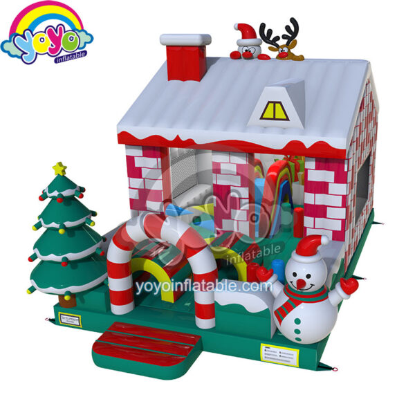 Christmas Inflatable Playground with House YY-NAP181202 (2)