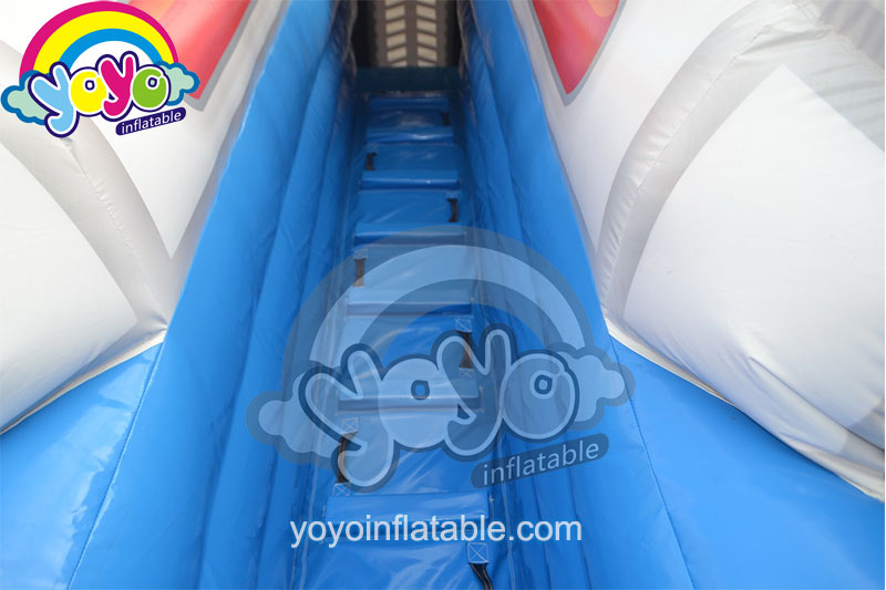 18' H Robot Theme Dual Inflatable Dry Slide YY-DSL12028