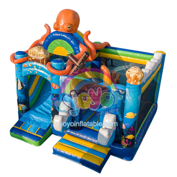 Deep Sea Adventure Commercial Bounce House Combo YY-CO240105 (6)