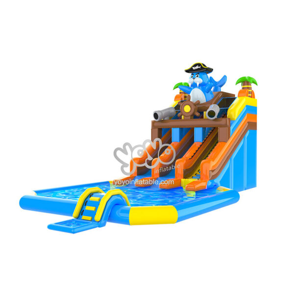 Captain Seal Inflatable Pool Slide YY-WSL240501 (1)