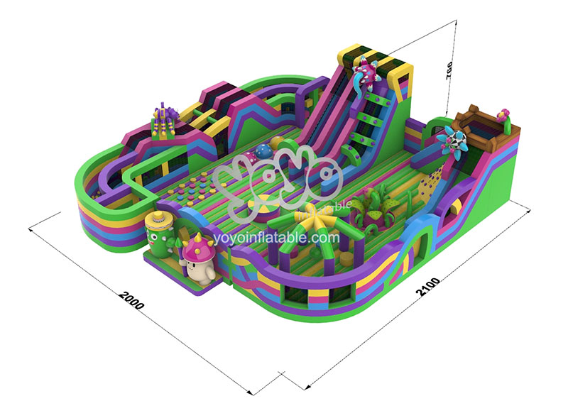 Fantasy Rainforest Inflatable Amusement Theme Park YY-BP240501-A (4)