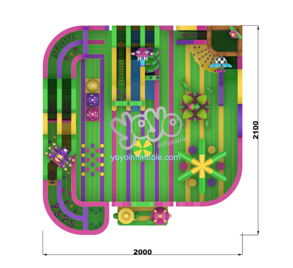 Fantasy Rainforest Inflatable Theme Park YY-BP240501 (5)