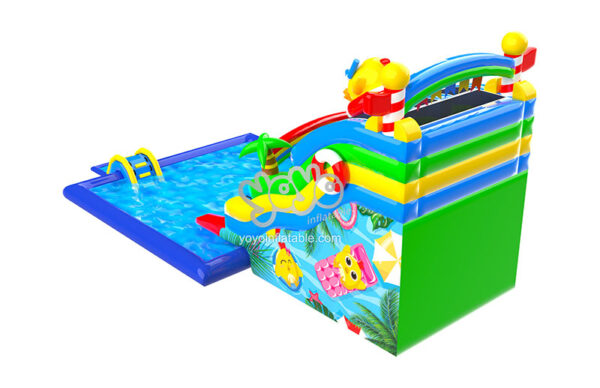 Floating Chicken Inflatable Pool Park YY-WSL240502（3）