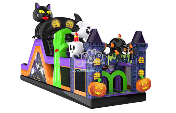 Halloween Indoor Inflatable Obstacle Course YY-OB240702-A (2)