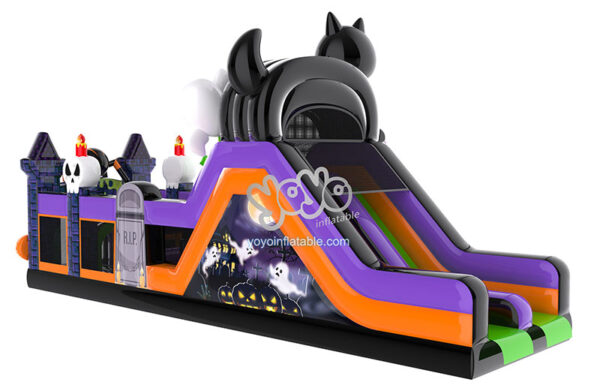 Halloween Indoor Inflatable Obstacle Course YY-OB240702-A (3)