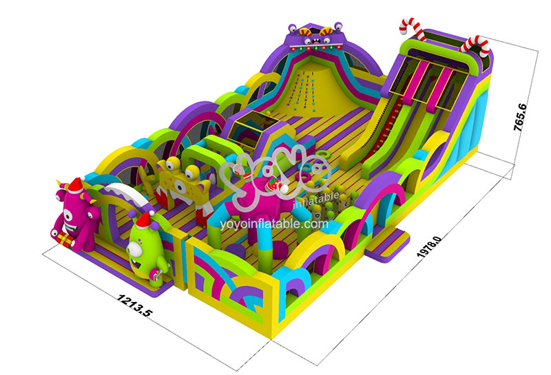 Monster Inflatable Amusement Playground YY-BP240601 (5)