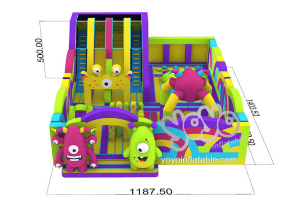 Monster Theme Indoor Inflatable Park YY-BP230601-B (3)