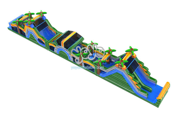 Tropical Commercial Inflatable Obstacle Course YY-OB240701-B (3)