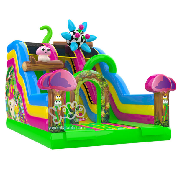 Fantasy Forest Inflatable Slide YY-SL240905 (1)