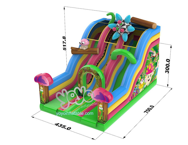 Fantasy Forest Inflatable Slide YY-SL240905 (5)