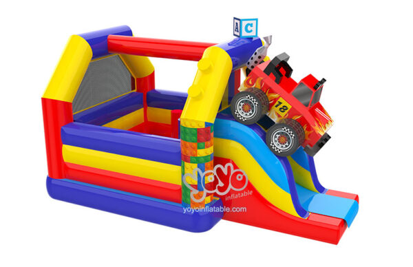 Game themed inflatable Slide Combo YY-CO240914 (2)