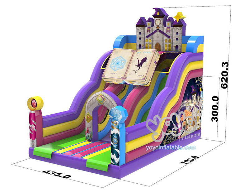 Magic Book and Academy Inflatable Slide YY-SL240803 (4)