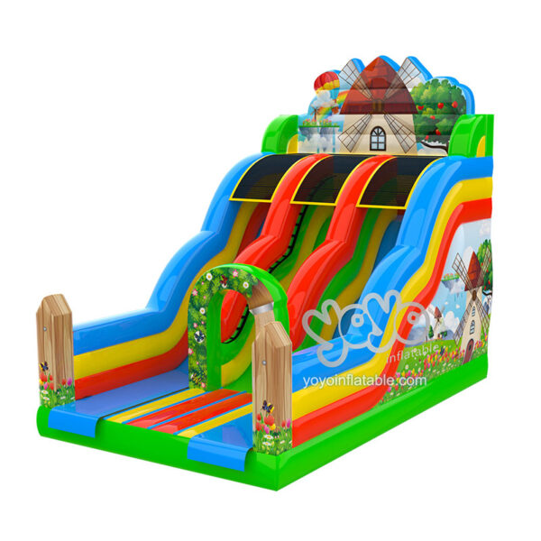 Sky Island Inflatable Slide YY-SL240804 (1)