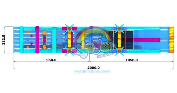 Dream Island Inflatable Obstacle Course Jumper YY-OB240905-A (3)