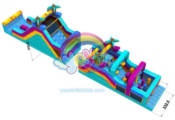 Dream Island Inflatable Obstacle Course Jumper YY-OB240905-A (4)