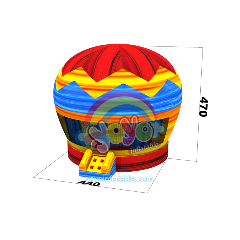 Hot Air Balloon Marble Inflatable Bounce House YY-BO241108-D (5)