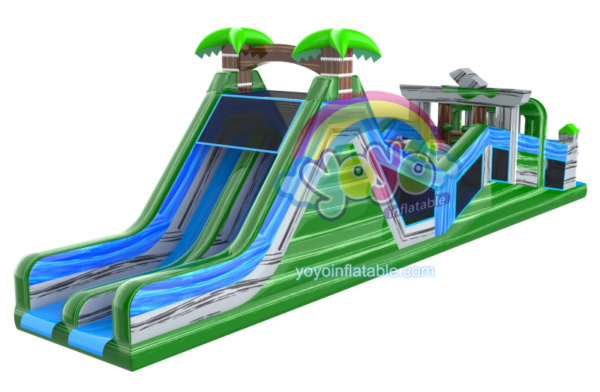 Jungle Ruins Obstacle Course Bounce House YY-OB240402-B (2)