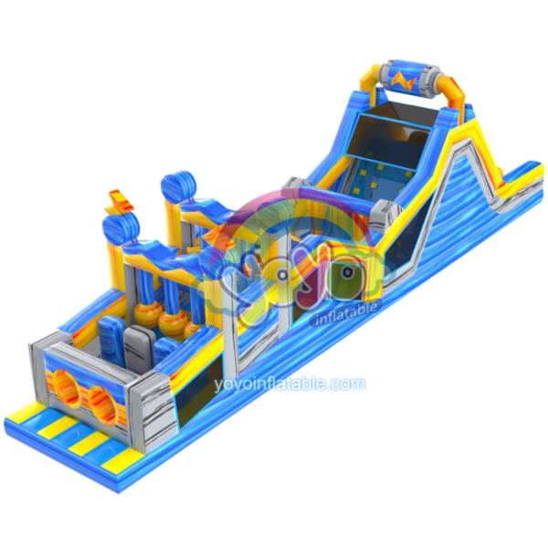 Power Center Inflatable Obstacle Course Jumper YY-OB240402-C (1)