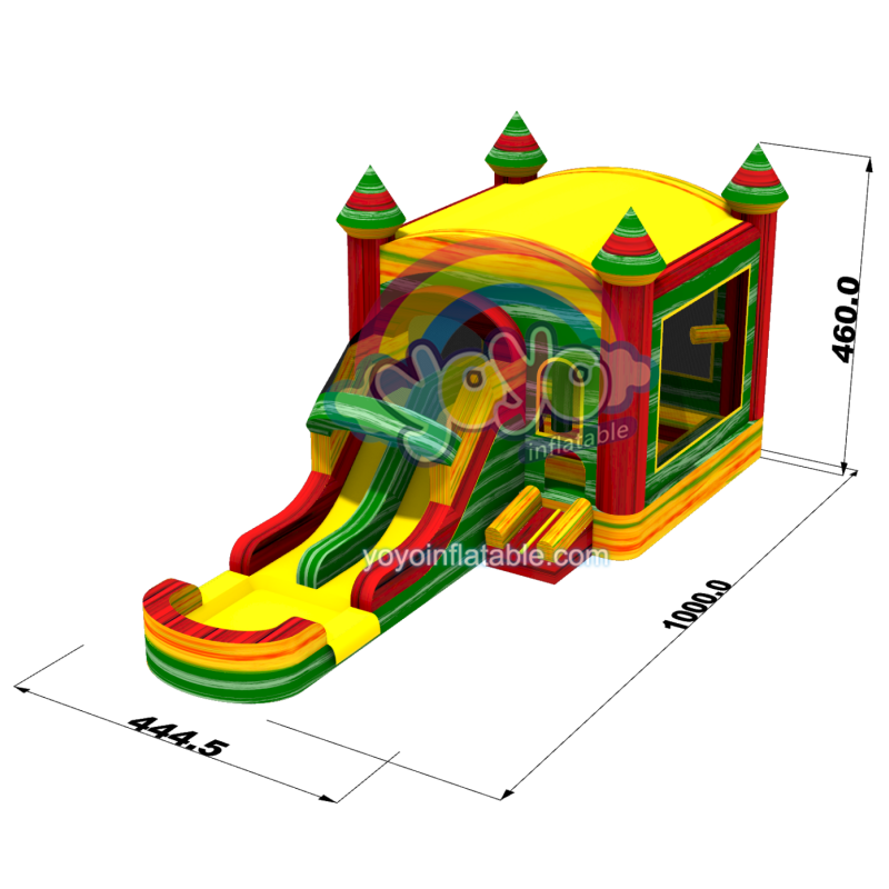 Red Green Marble Inflatable Wet Dry Combo YY-WCO241108-C (5)