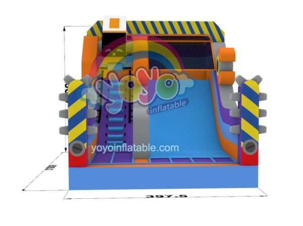 Robot Dry Inflatable Slide YY-SL241109 (3)