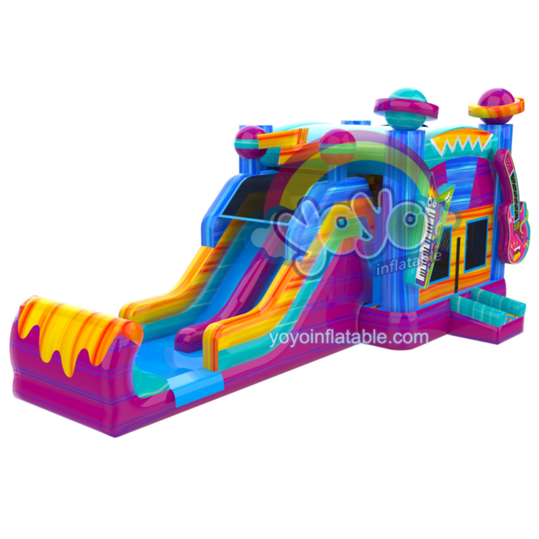 Rock Planet Wet Dry Combo Bounce House YY-WCO241006 (1)