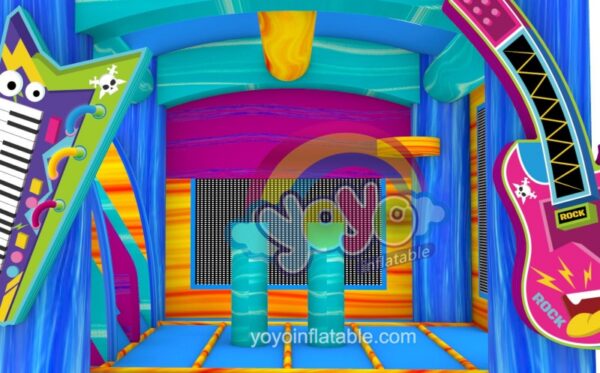 Rock Planet Wet Dry Combo Bounce House YY-WCO241006 (3)