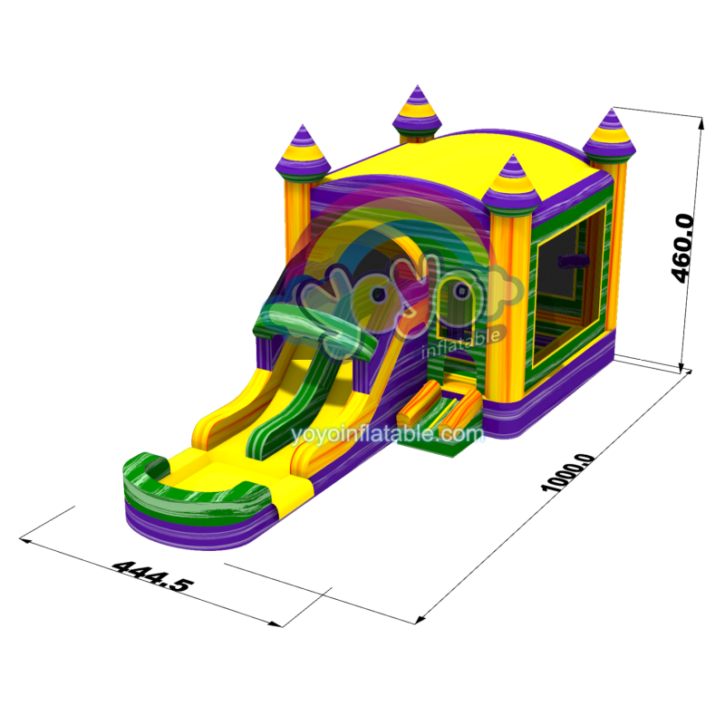 Yellow Green Marble Inflatable Wet Dry Combo YY-WCO241108-A (5)