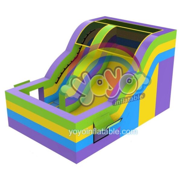 Colorful Single Lane Dry Inflatable Slide YY-SL241110 (1)