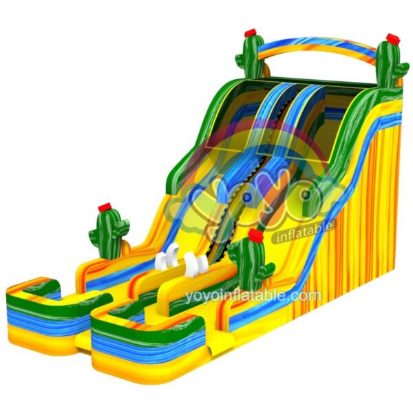 Commercial 23ft Desert Marble Inflatable Water Slide YY-WSL241106-C (1)