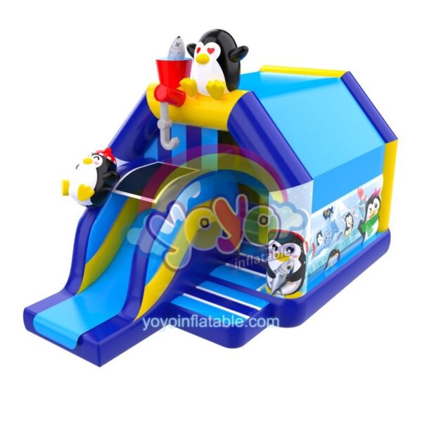 Penguin Shop Inflatable Bounce House Slide Combo YY-CO241223 (1)