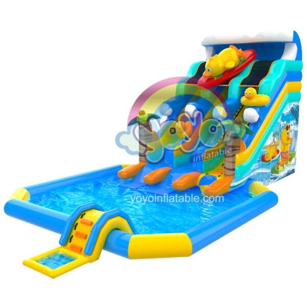 Surfing Duck Commercial Inflatable Water Slide YY-WSL250217 (1)